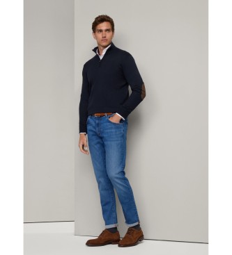 Hackett London Jeans blu slim fit