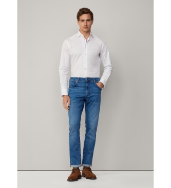 Hackett London Jeans blu slim fit