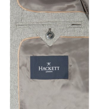 Hackett London Grauer Ptooth-Anzug