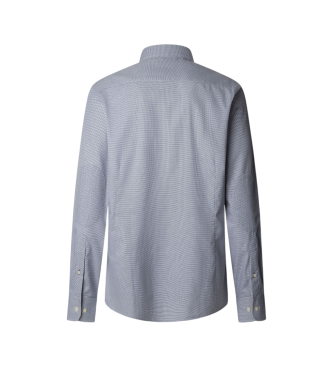 Hackett London Shirt Ptooth Multi blue