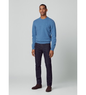 Hackett London Jeans con risciacquo blu scuro