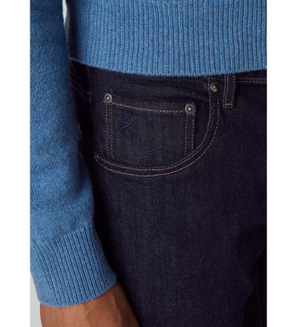 Hackett London Jeans con risciacquo blu scuro