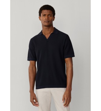 Hackett London Polo Riviera Knit SS navy