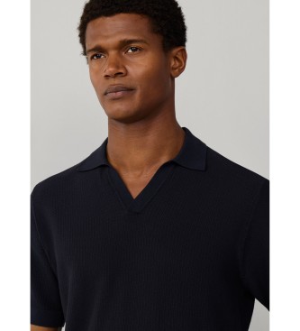 Hackett London Polo Riviera Knit SS navy