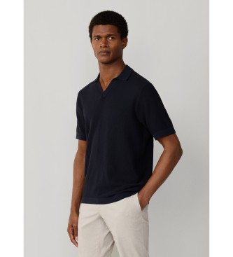 Hackett London Polo Riviera Knit SS navy