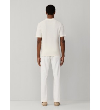 Hackett London Polo Riviera Knit SS white