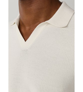 Hackett London Polo Riviera Knit SS white