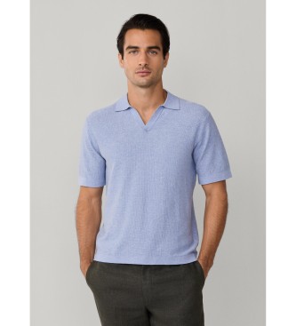 Hackett London Polo Riviera Knit SS blue