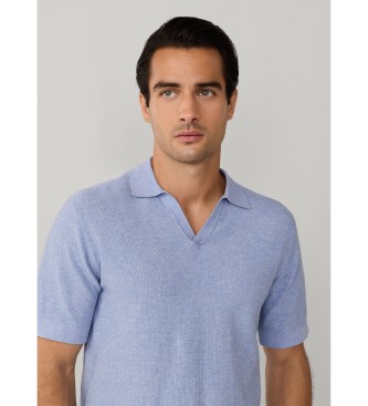 Hackett London Polo Riviera Knit SS blue
