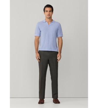 Hackett London Polo Riviera Knit SS blue