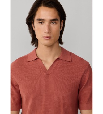 Hackett London Polo Riviera Knit SS red