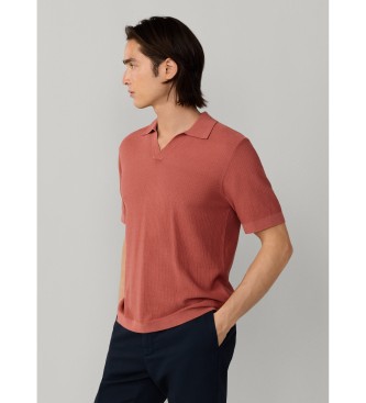 Hackett London Polo Riviera Knit SS red