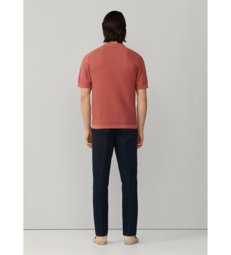 Hackett London Polo Riviera Knit SS red