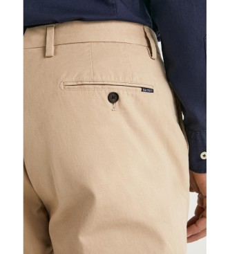 Hackett London Sanderson Hlače Chino bež barve