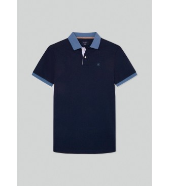 Hackett London Polo Selvedge marino