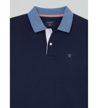 Hackett London Polo Selvedge marino