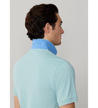 Hackett London Polo Slim Fit verde