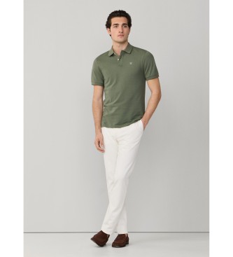 Hackett London Polo Slim Fit verde