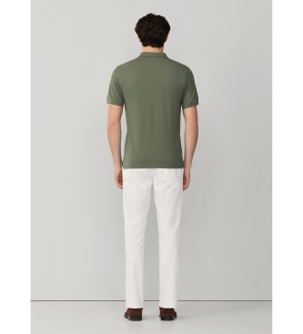 Hackett London Polo Slim Fit verde