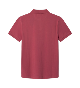 Hackett London Polo rosa slim fit