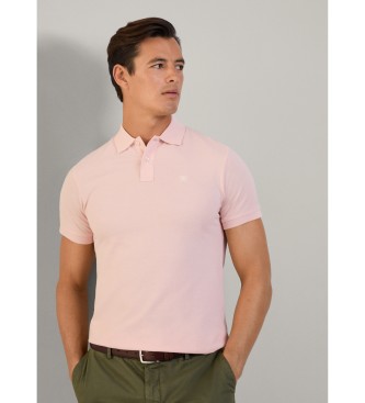 Hackett London Polo rosa slim fit