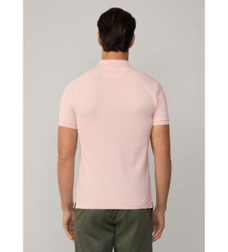 Hackett London Polo rosa slim fit