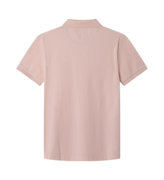 Hackett London Polo rosa slim fit