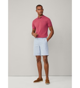 Hackett London Slim fit poloshirt i pink