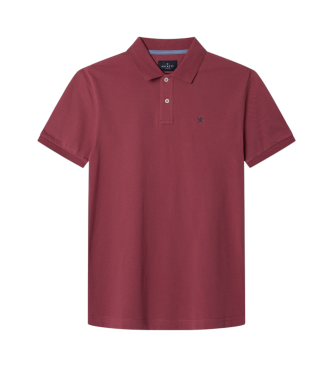 Hackett London Slim fit poloshirt i pink