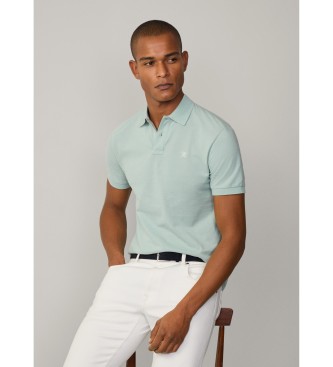 Hackett London Slim fit poloshirt grn