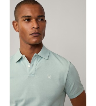 Hackett London Slim fit poloshirt grn