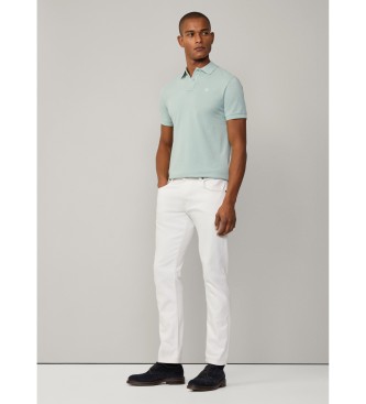 Hackett London Slim fit poloshirt grn