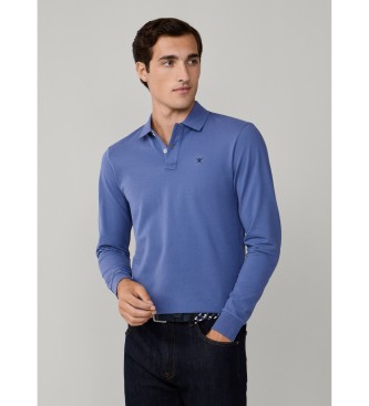 Hackett London Polo Slim Fit Logo azul