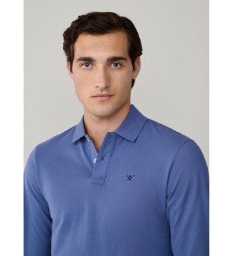 Hackett London Polo Slim Fit Logo azul