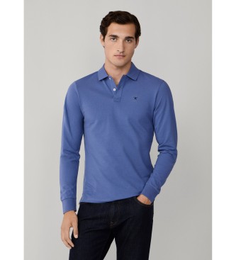 Hackett London Polo Slim Fit Logo azul