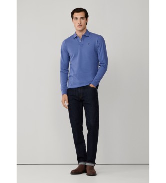 Hackett London Polo Slim Fit Logo azul
