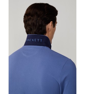 Hackett London Polo Slim Fit Logo azul