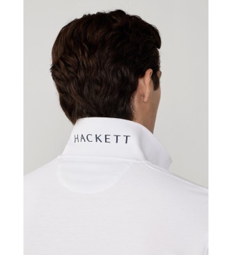 Hackett London Polo Slim Fit Logo white