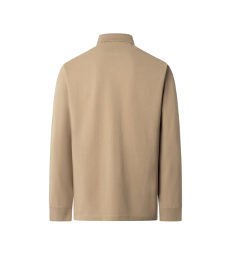 Hackett London Polo beige slim fit