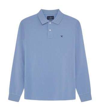 Hackett London Polo Slim Fit Logo azul