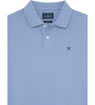 Hackett London Polo Slim Fit Logo azul