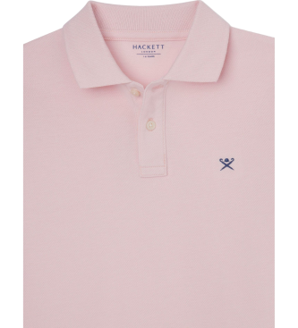 Hackett London Polo Small Logo rosa