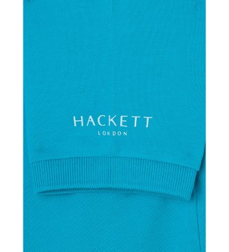 Hackett London Polo Logo Piccolo blu
