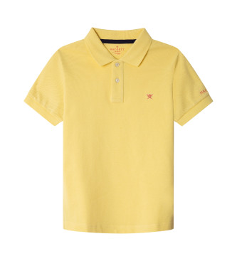 Hackett London Polo com logtipo pequeno amarelo