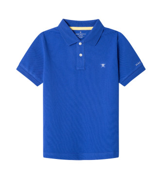 Hackett London Polo majhen logotip modra