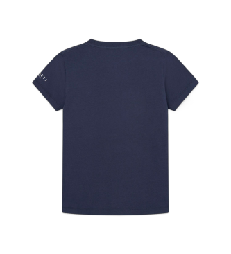 Hackett London T-shirt con logo Swim blu scuro