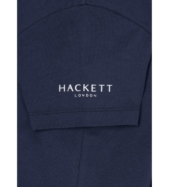 Hackett London T-shirt Swim Logo navy