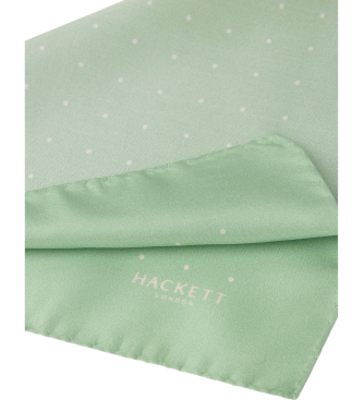 Hackett London Cachecol Small Space Dot verde