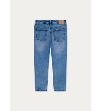 Hackett London Jeans blu morbidi