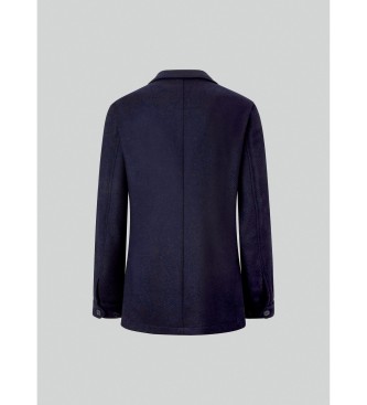 Hackett London Giacca morbida blu navy